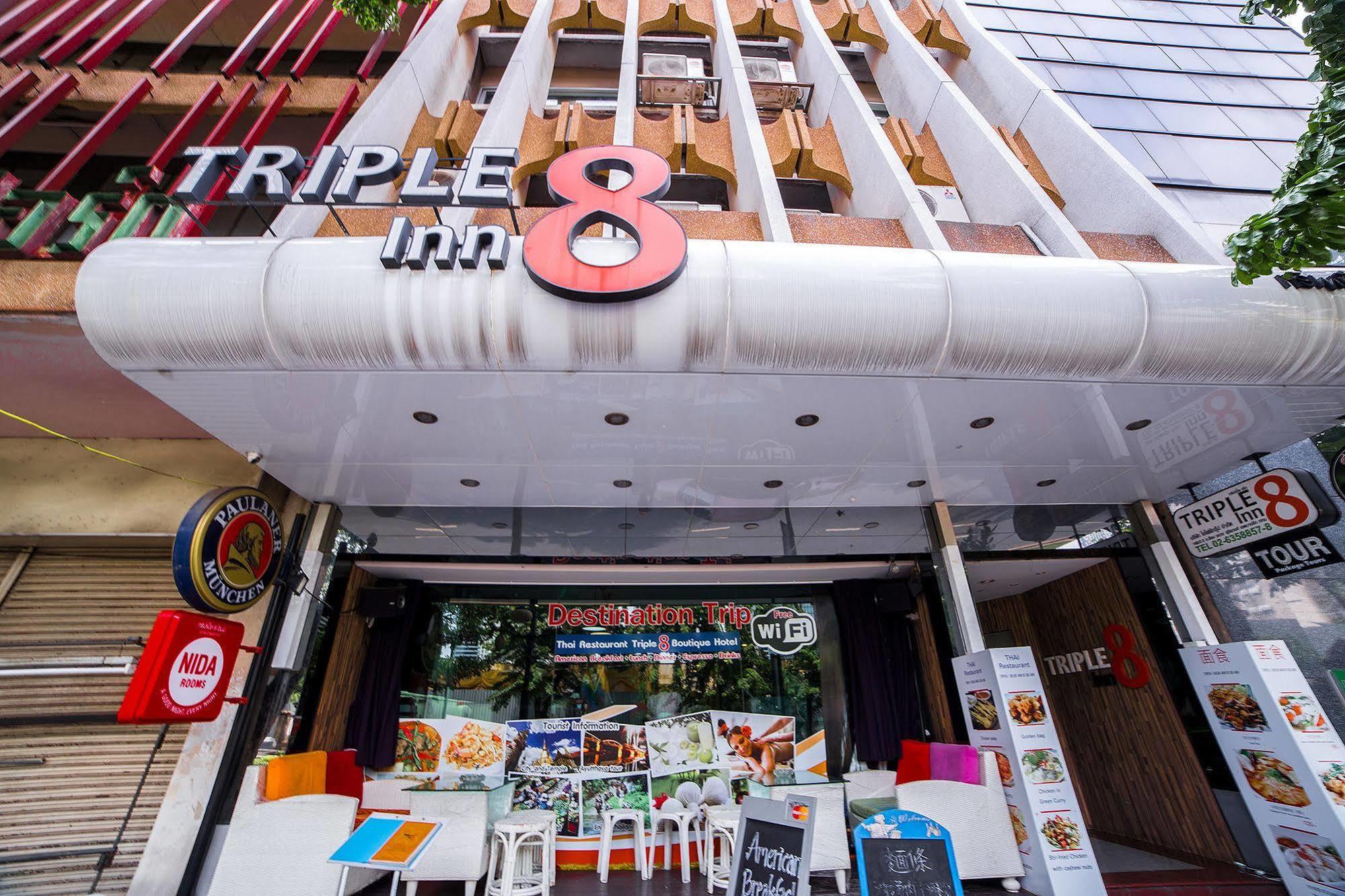 Triple 8 Inn Bangkok Exterior foto